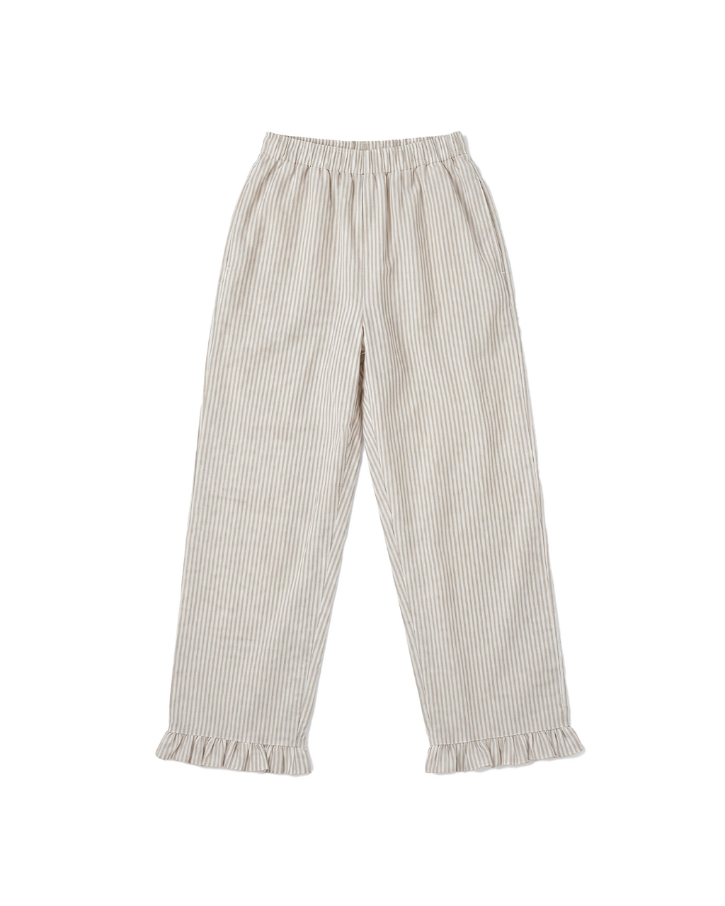 Beige Stripe Pajama