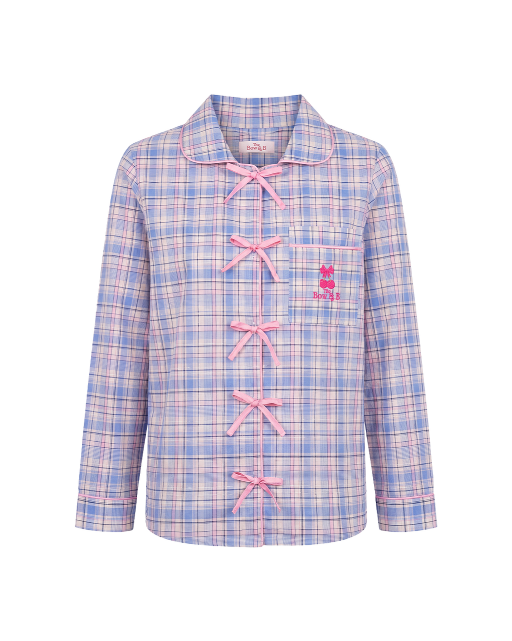 Pink Bow Pajama Set