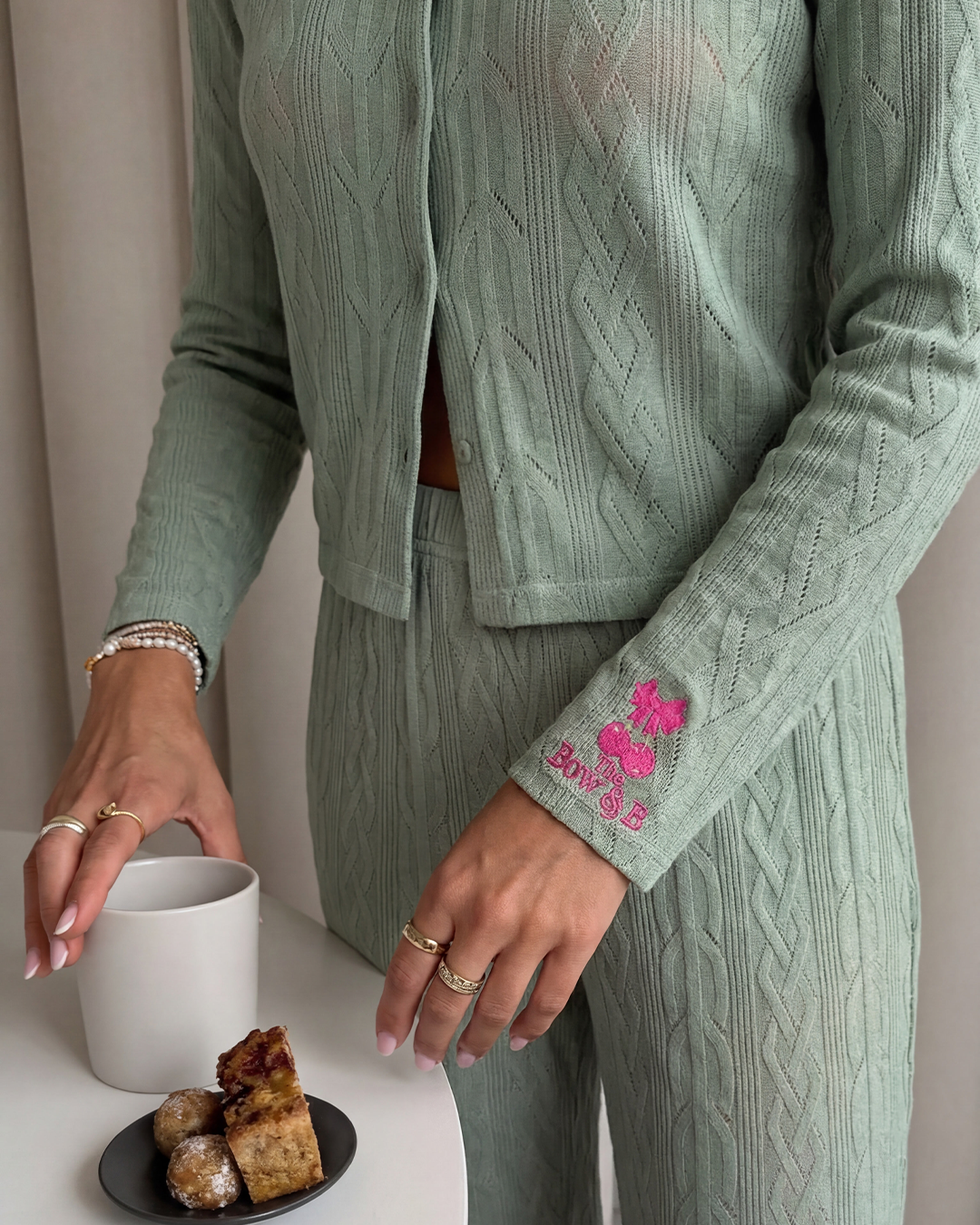 Mint Breeze Lounge Set