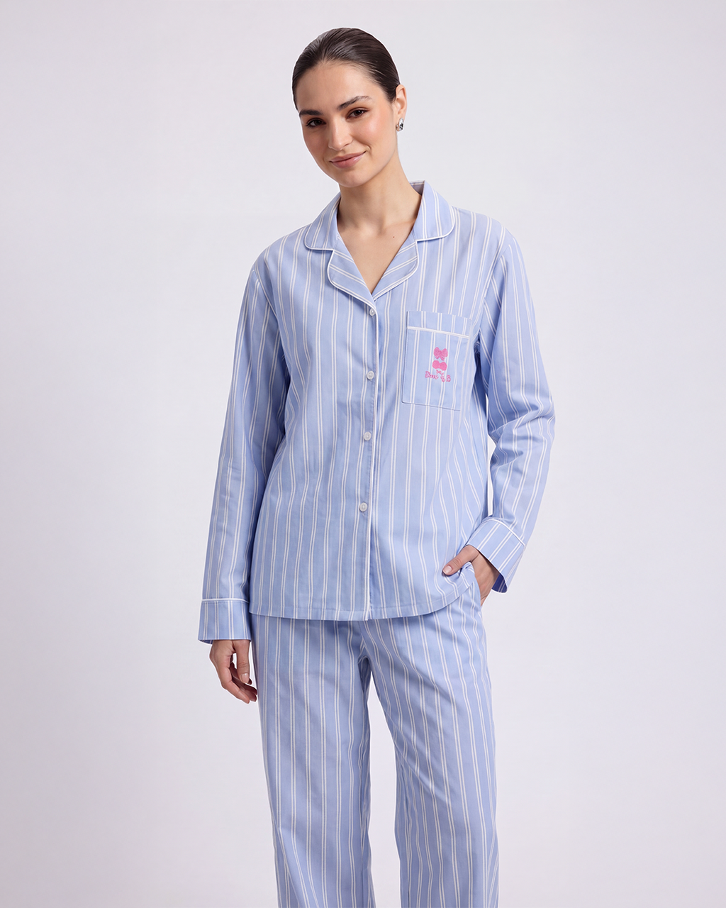 Sky Stripe Pyjama Set