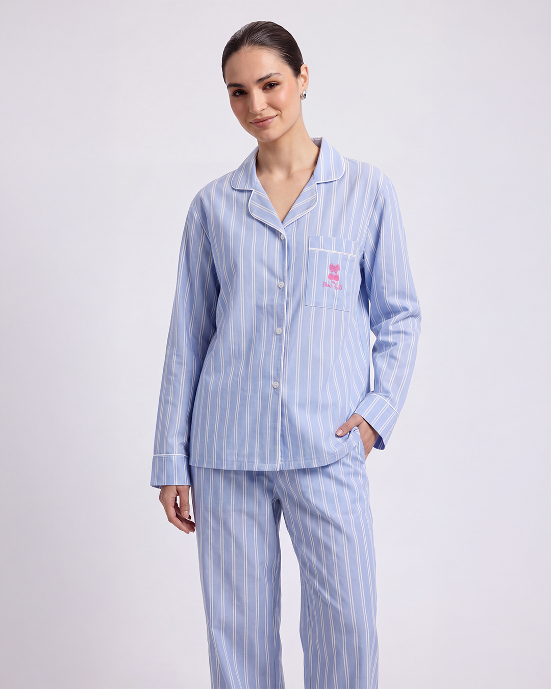 Sky Stripe Pyjama Set