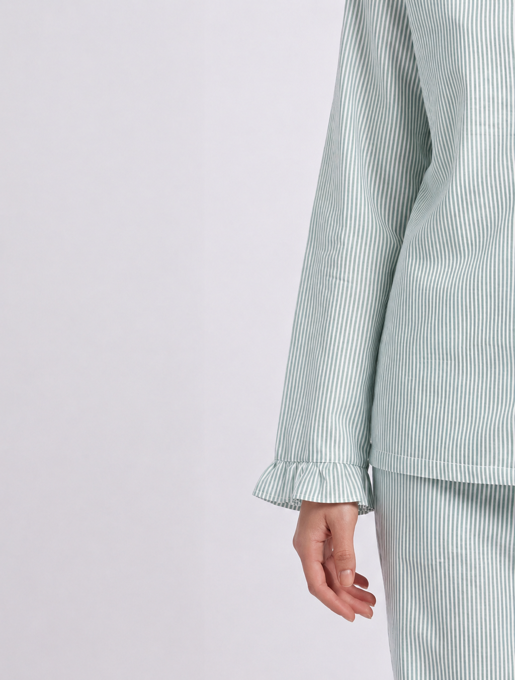 Mint Green Stripe Pyjama
