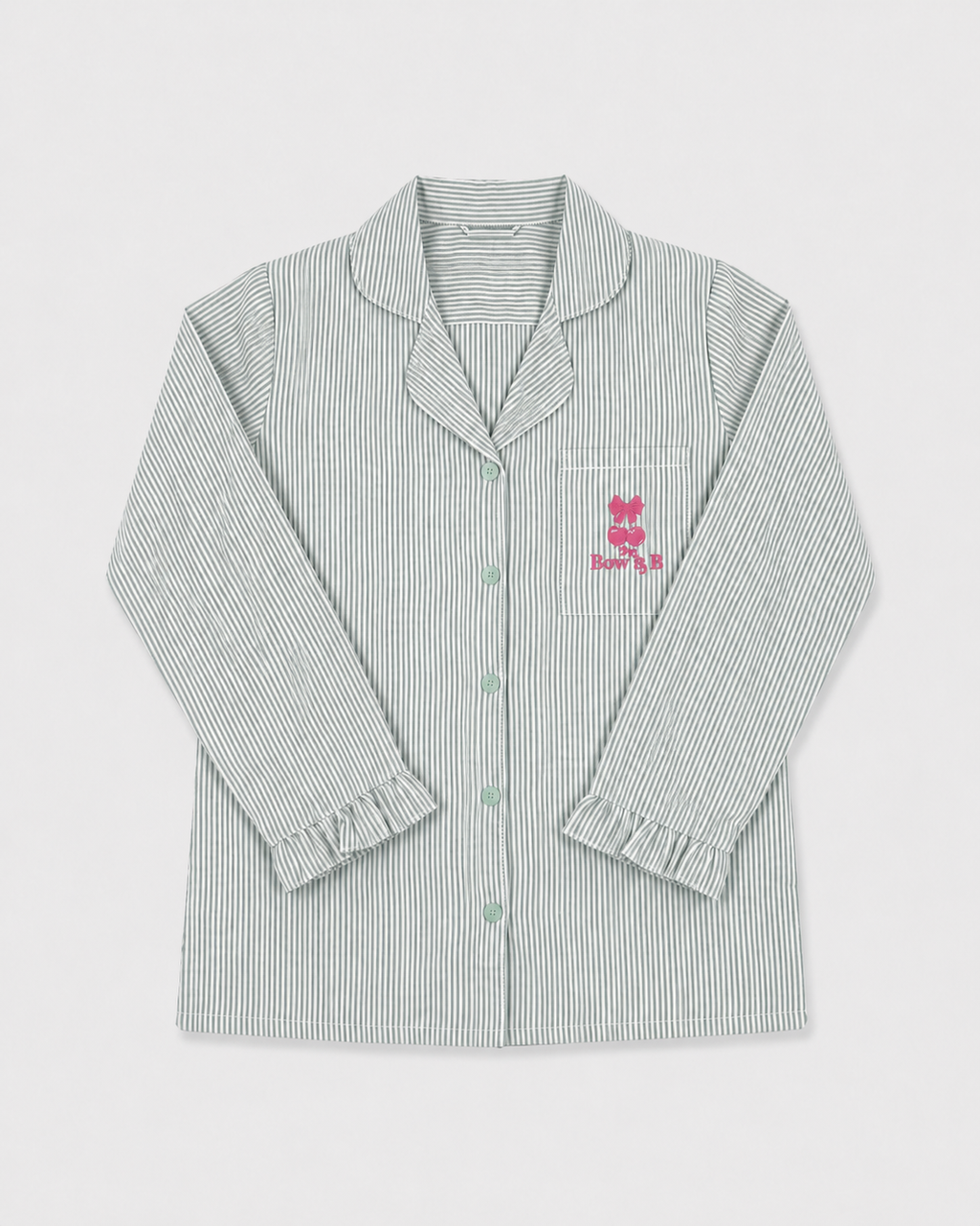 Mint Green Stripe Pyjama