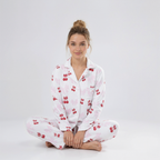 Cherry Blossom Printed Pyjama Set