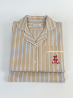 Nude Stripe Pyjama Set