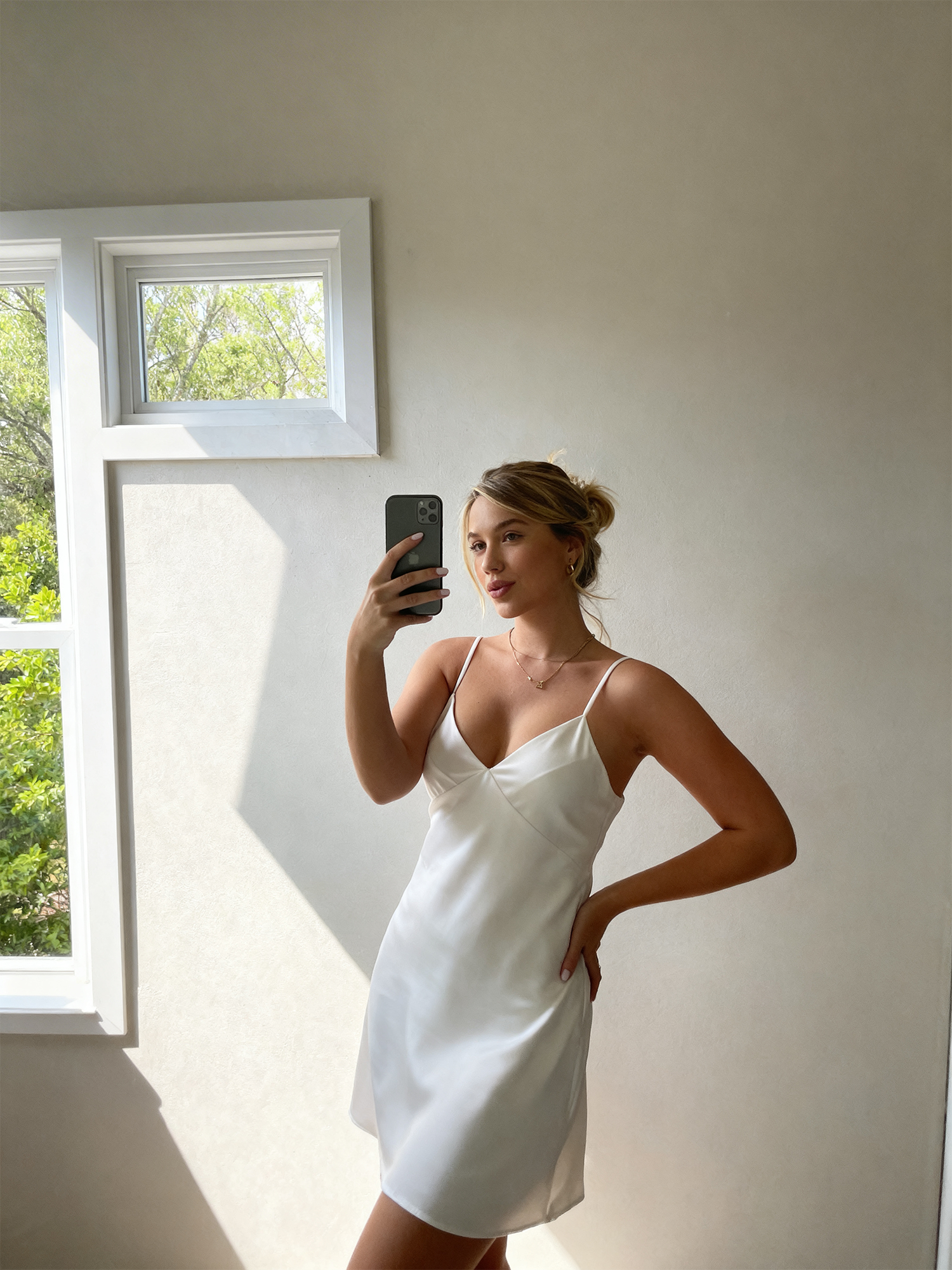 Dreamy Lace Satin Set