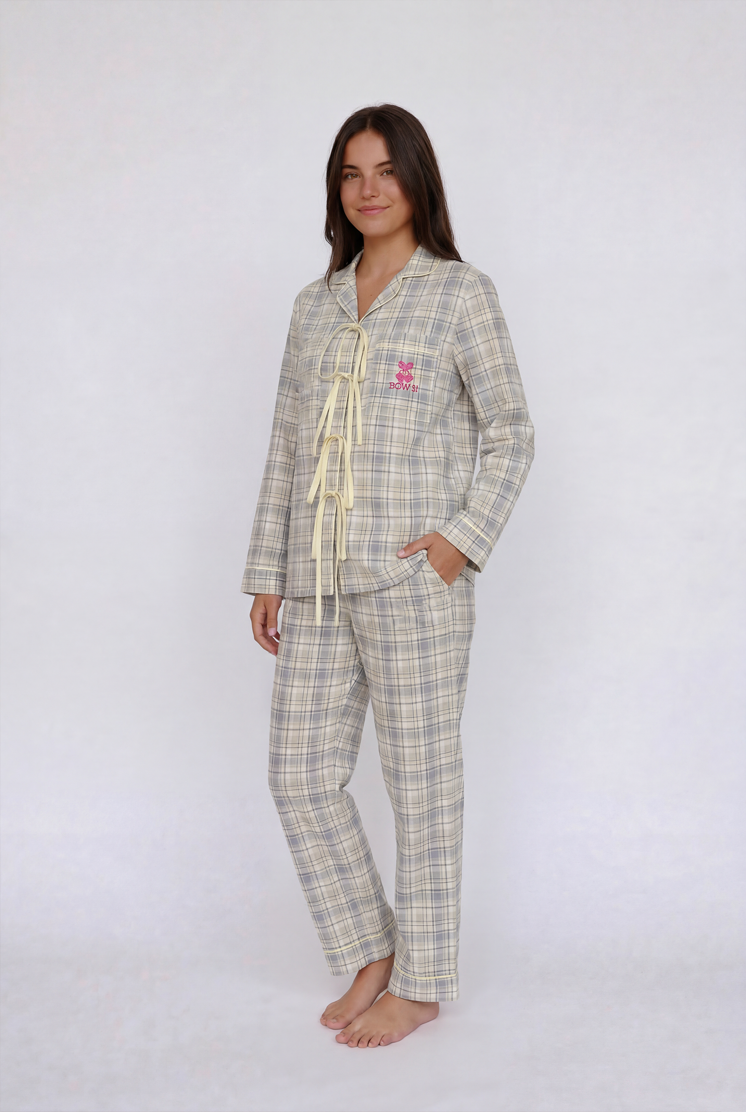 Sunshine Bow Pyjama Set