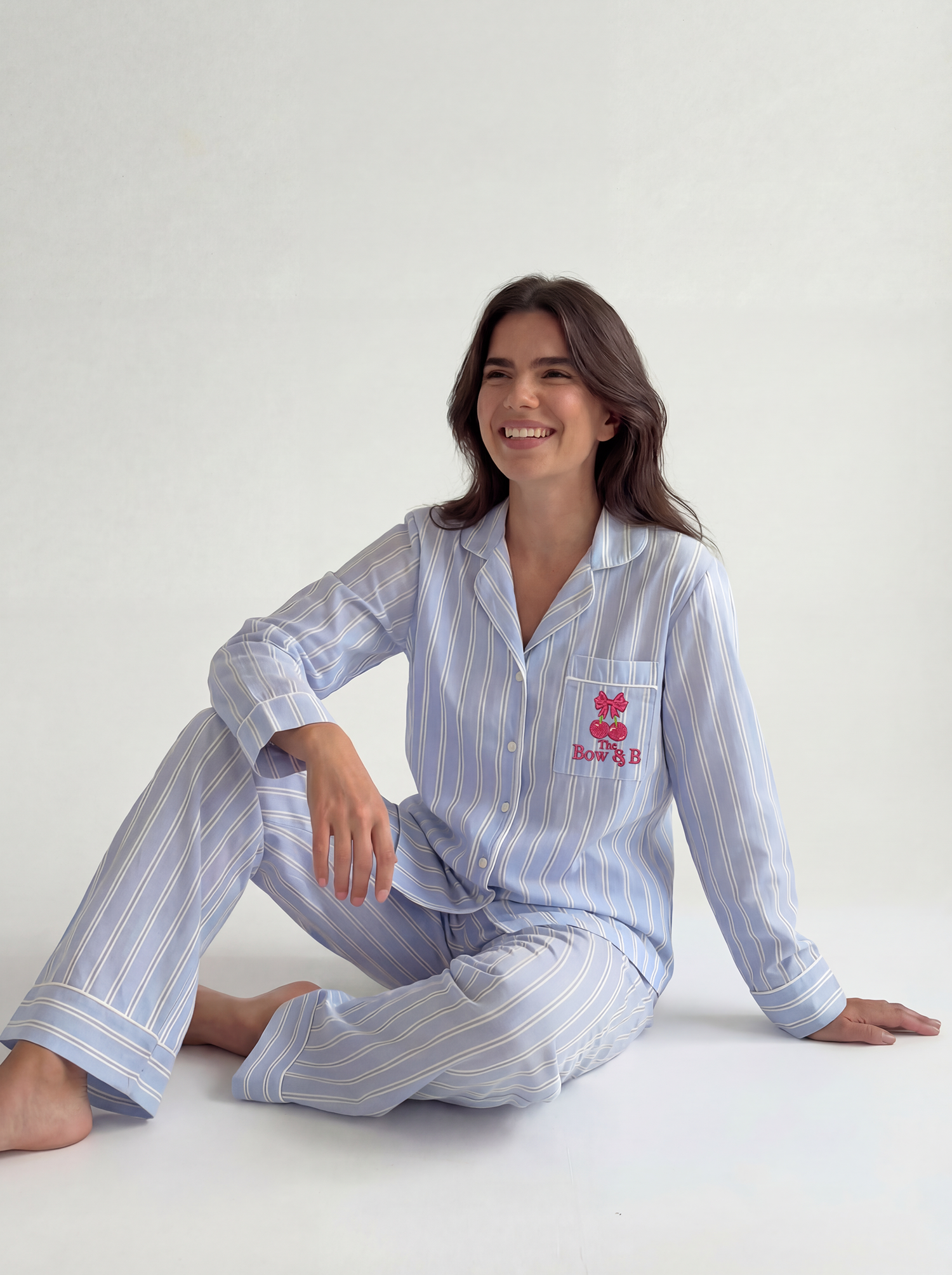 Sky Stripe Pyjama Set