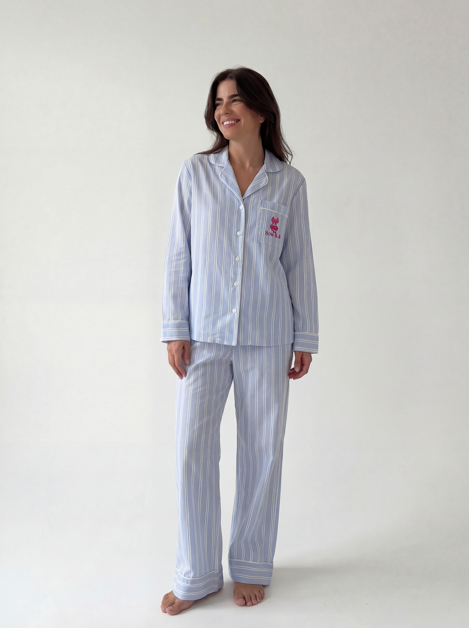 Sky Stripe Pyjama Set