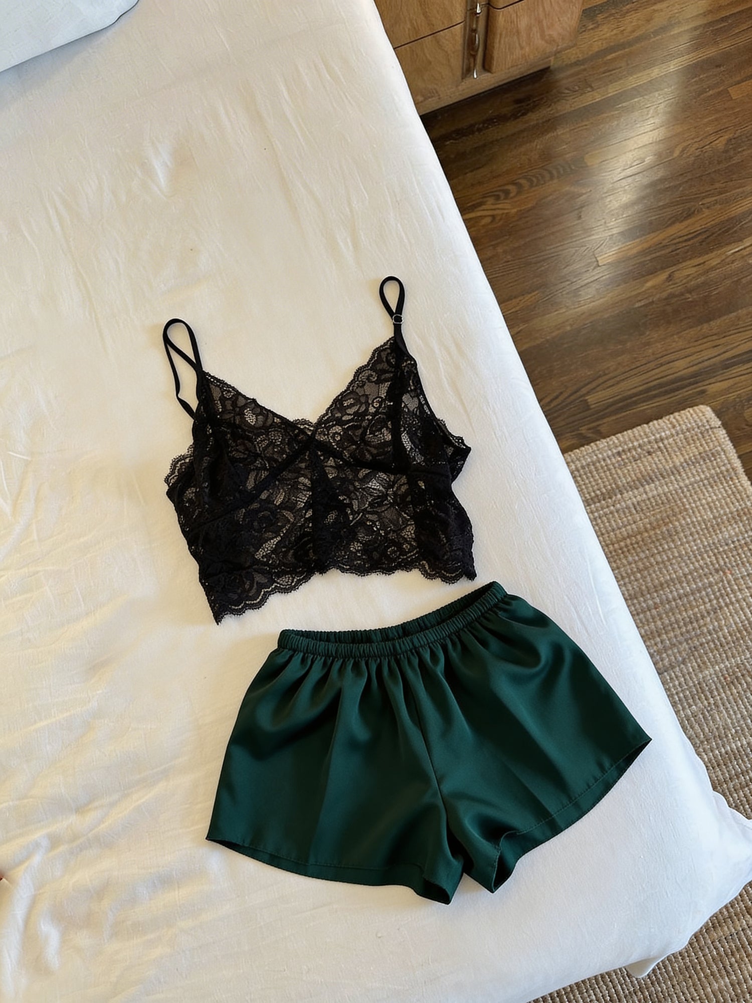 Midnight Lace Set